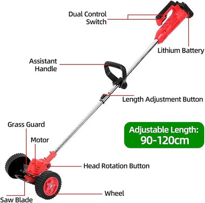 Rechargable electric grass cuter